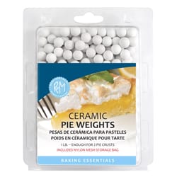 R&M International White Ceramic Pie Weights 1 lb