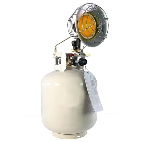 Heater that attaches to propane deals tank