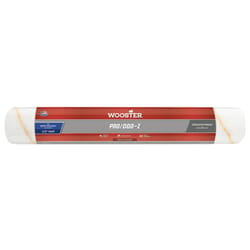 Wooster Pro/Doo-Z Woven Fabric 18 in. W X 1/2 in. Regular Paint Roller Cover 1 pk
