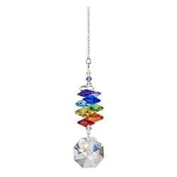 Woodstock Chimes Crystal Rainbow Cascade Octagon Wind Chime