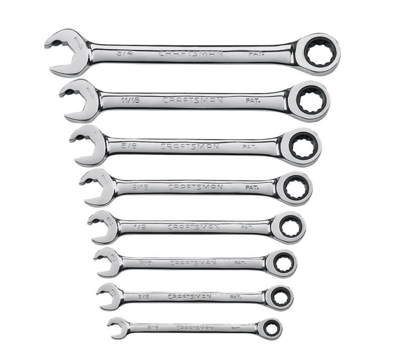 Craftsman SAE Wrench Set 8 pc Uae Electronic uaeelectronic.com