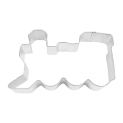 R&M International Corp 2 in. W X 3 in. L Locomotive Cookie Cutter Silver 1 pc