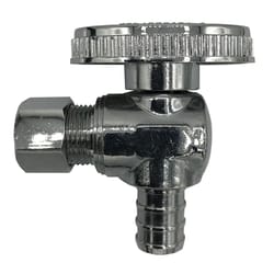 Champion Plumbing 1/2 in. PEX X 3/8 in. Compression Brass Angle Stop Valve