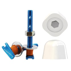 Big Foot Bolts Toilet Bolts Kit Multicolored Aluminum For Universal