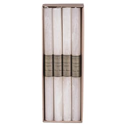 Sullivans Vance Kitira Melon White Unscented Scent Timber Taper Candle
