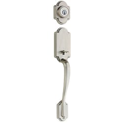 Kwikset SmartKey Arlington/Lido Satin Nickel Handleset Right or Left Handed