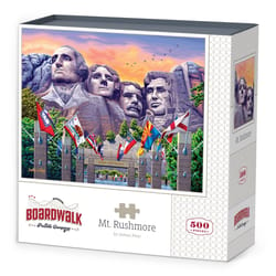 Boardwalk Mt. Rushmore Jigsaw Puzzle 500 pc