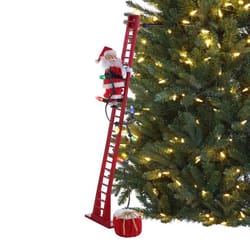 Mr. Christmas LED Super Climbing Santa Animated Decor 43 in.