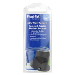 Plumb Pak Black Recessed Aerator Insert