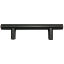 Laurey Melrose T-Bar Cabinet Pull 3-3/4 in. Oil Rubbed Bronze Black 1 pk