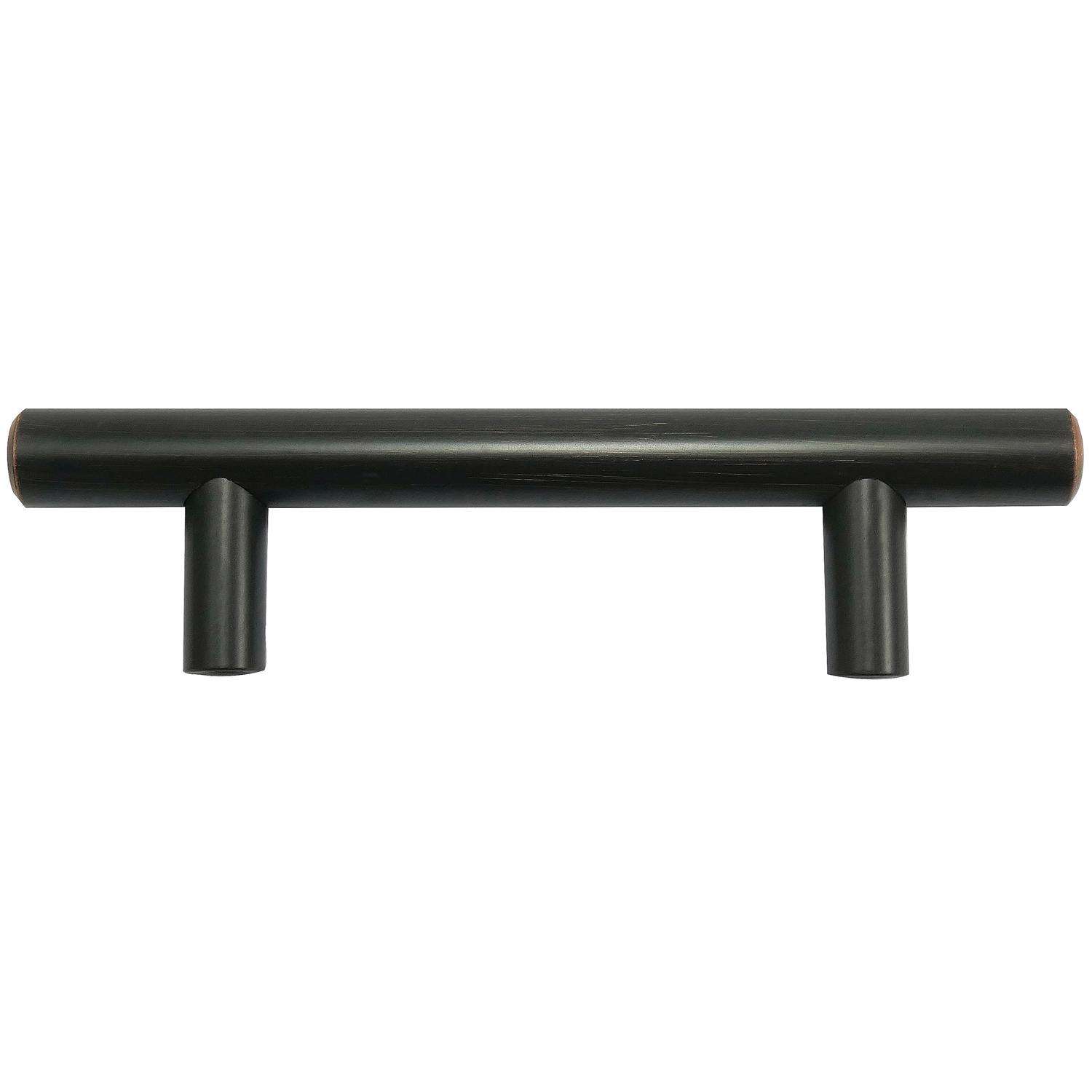 Laurey Melrose TBar Pull 33/4 in. Oil Rubbed Bronze Black 1