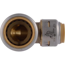 SharkBite Push to Connect 3/4 in. Push X 1/2 in. D Push Brass Reducing Elbow