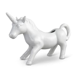 Harold Import White Porcelain Unicorn Creamer 4 oz