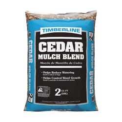 Timberline Brown Cedar Mulch 2 cu ft