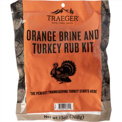 Traeger Orange Brine and Turkey Rub Kit 13 oz