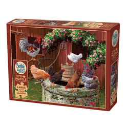 Cobble Hill The Chickens are Well Jigsaw Puzzle 275 pc