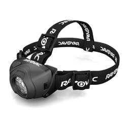 Rayovac Workhorse Pro 35 lm Black LED Headlight AAA Battery