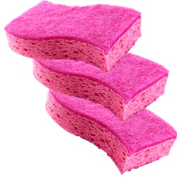 Scotch-Brite Delicate, Light Duty Sponge For Multi-Purpose 4.4 in. L 3 pk