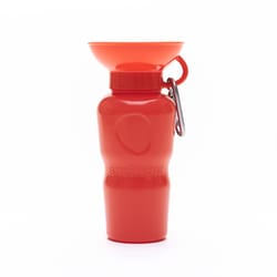Springer Red Classic Plastic Pet Travel Bottle For Dogs