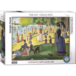 Eurographics A Sunday Afternoon on the Island of La Grande Jatte Jigsaw Puzzle Multicolored 1000 pc