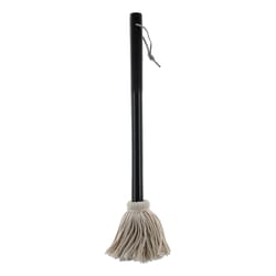 Mr. Bar-B-Q Black/White Cotton Basting Mop