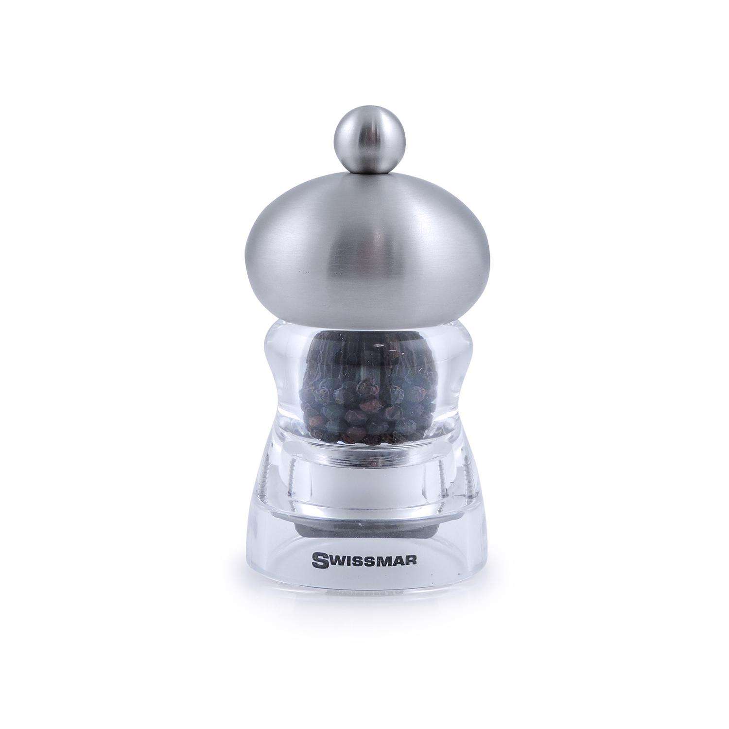 Swissmar Andrea Clear Acrylic Pepper Mill Ace Hardware