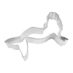 R&M International Corp 3 in. W X 5 in. L Mermaid Cookie Cutter Silver 1 pc