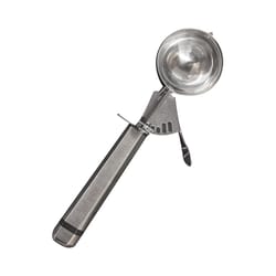 Fat Daddio's Silver Stainless Steel Thumb Press Scoop 39 ml