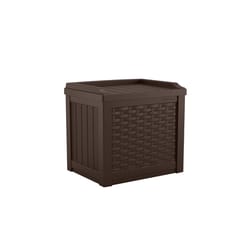 Rubbermaid Roughneck 18 gal Black/Gray Storage Box 16.5 in. H X 15.9 in. W  X 23.875 in. D Stackable - Ace Hardware