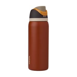 Owala FreeSip 32 oz Burnt Orange BPA Free Ode to October Water Bottle with Spout Lid