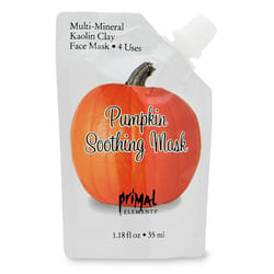 Primal Elements Pumpkin Soothing Face Mask 1.18 oz 1 pk