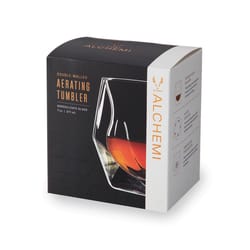 Viski Alchemi 7 oz Clear Borosilicate Glass Whiskey Glass