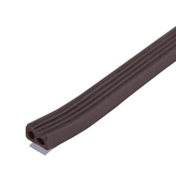 M-D BUILDING PRODUCTS Brown EPDM Rubber Foam Weatherstrip For Doors and Windows 10 ft. L X 0.31 in.
