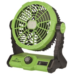 Seasons Comfort World Marketing 9.92 in. H X 25 in. D Utility Rechargeable Fan