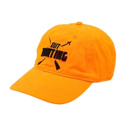 Pavilion Man Out Out Hunting Baseball Cap Orange One Size Fits Most