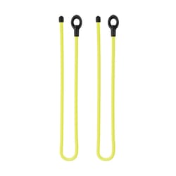 Nite Ize Gear Tie 24 in. L Yellow Twist Ties 2 pk