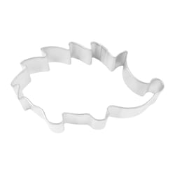 R&M International Hedgehog 3 in. W X 5 in. L Cookie Cutter Silver 1 pc