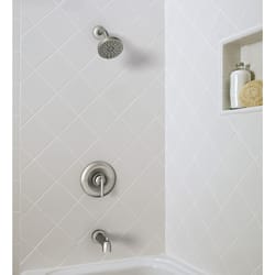 Moen Gibson 1-Handle Brushed Nickel Tub and Shower Faucet