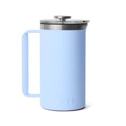 YETI Rambler 34 oz Big Sky Blue French Press