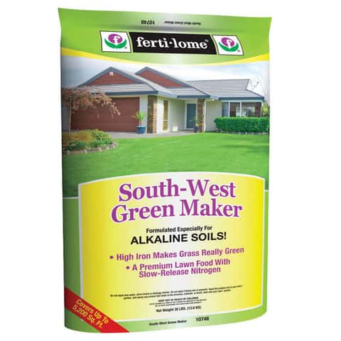 Ferti-Lome Green Maker Slow Release Nitrogen Lawn Food For Multiple Grasses 7200 sq ft