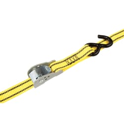 ProGrip 1 in. W X 12 ft. L Yellow Tie Down