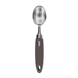 Tovolo Elements Black/Silver Silicone/Stainless Steel Ice Cream Scoop