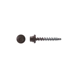 Big Timber No. 10 Sizes X 2 in. L Hex Drive Hex Washer Head Roofing Screws 1 lb 100 pk