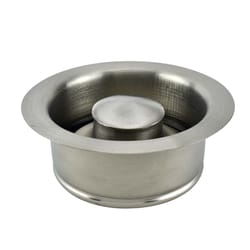 Ace Garbage Disposal Sink Flange Brushed Nickel Stainless Steel 3-1/2 in.