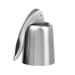 OGGI Silver Stainless Steel Lever Bottle Stoppers