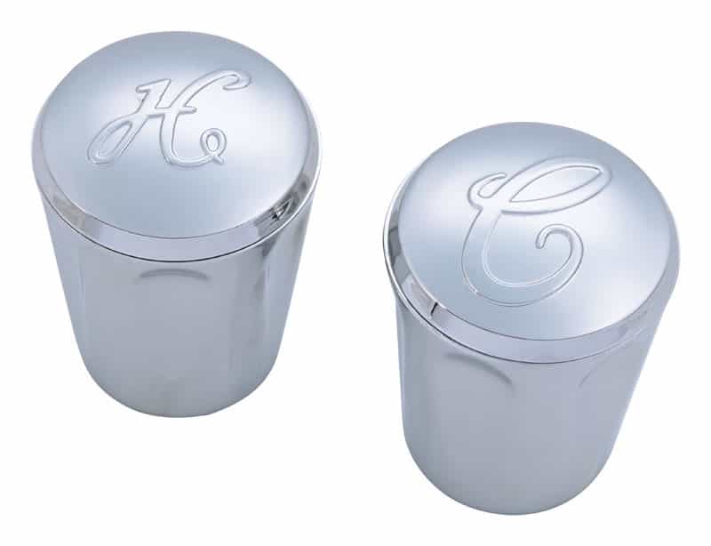 Ace Oem Polished Chrome Hot And Cold Faucet Handles For Harcraft
