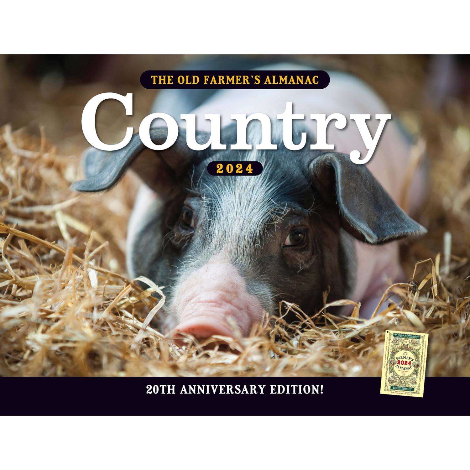 The Old Farmer's Almanac Yankee Publishing Country Living 2024 Calendar