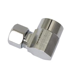 Ace 1/2 in. Sweat 3/8 in. D Compression Brass Angle Connector