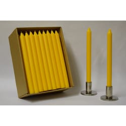 Kiri Tapers Sun Yellow Unscented Scent Taper Candle