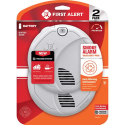 First Alert Wireless Interconnect Battery-Powered Photoelectric Smoke Detector